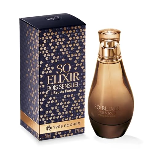 Yves Rocher So Elixir Bois Sensuel Eau de Parfum for Women Long Lasting Fragrance Perfume Gift - 50 ml./1.69 fl.oz.